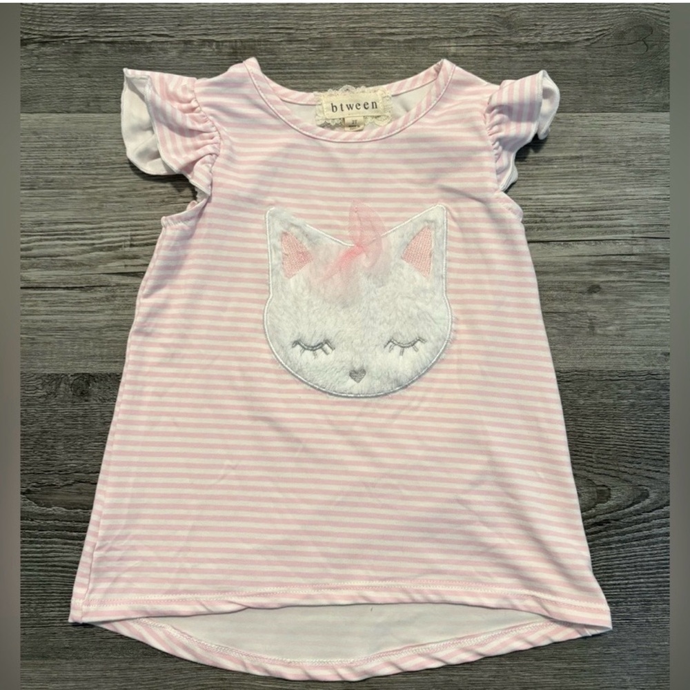 Sleepy Cat Nightgown. Girls Size 24 months